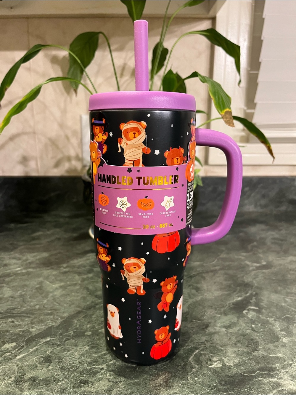 *NWT* Hydragear Halloween 2026 Stainless Steel Tumbler 30 oz